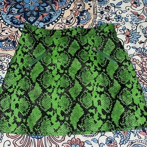 Pick your poison mini skirt